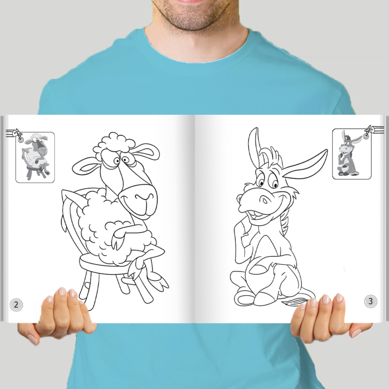 كتب أطفال - كتب أنشطة تلوين للأطفال - Image 3