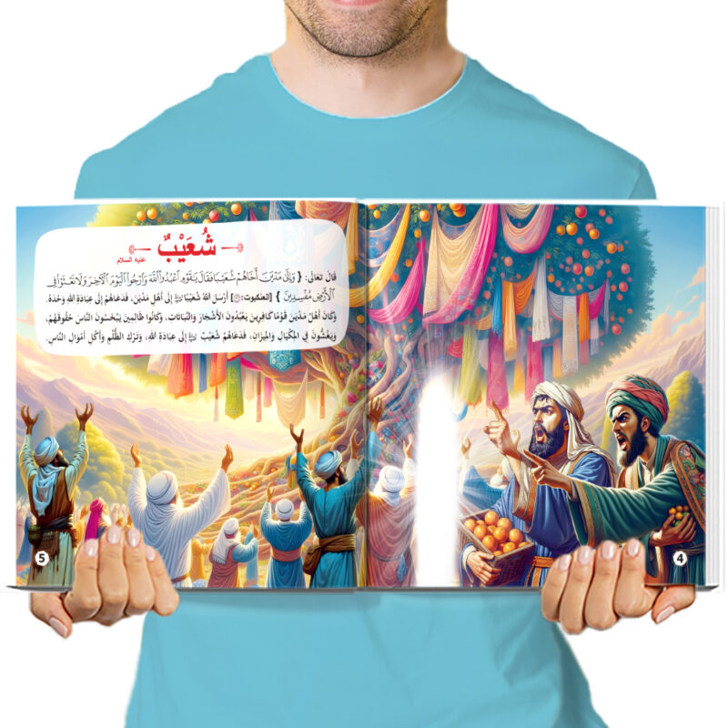 قصص الأنبياء للأطفال – إسحاق وشعيب وأيوب عليهم السلام - Image 5